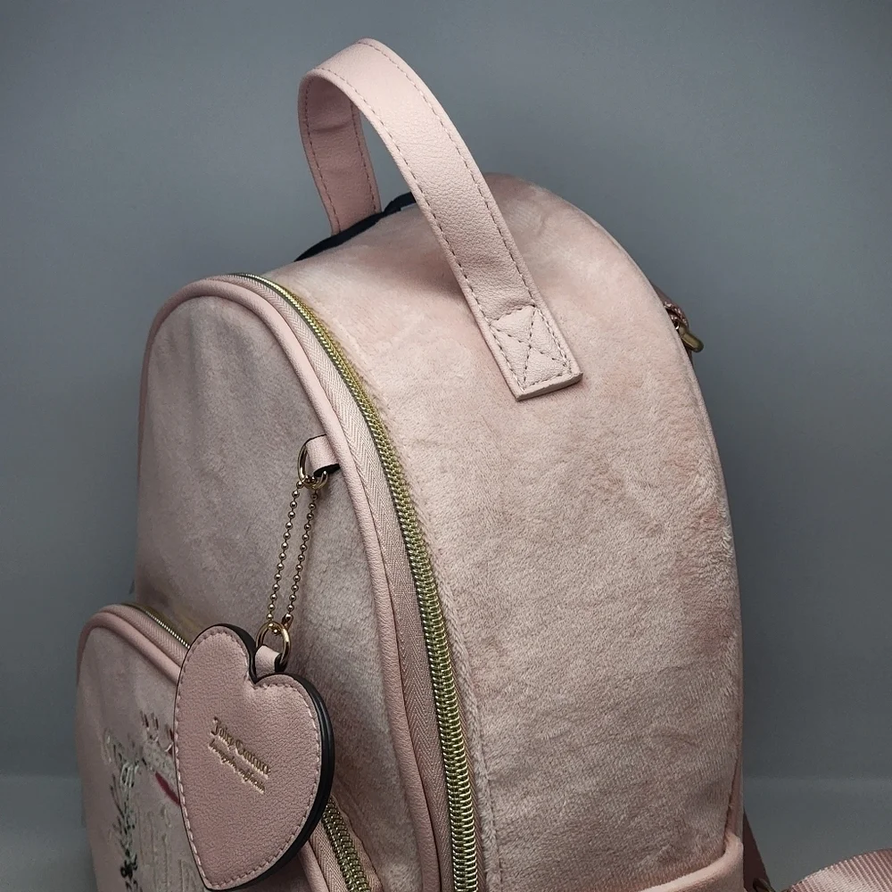 Juicy Couture Heritage Velour Backpack